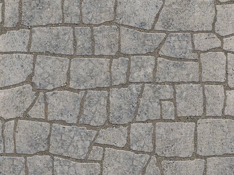 Seamless outdoor brick sidewalk road ground square brick