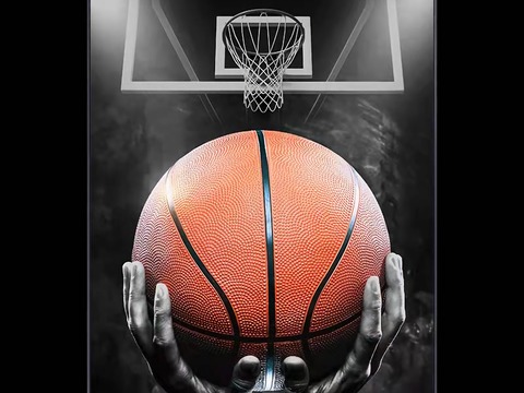 basketball decorative painting