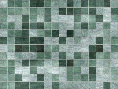 green mosaic