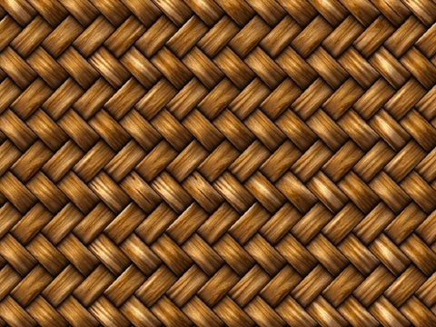 Seamless Rattan Bamboo Rattan Woven