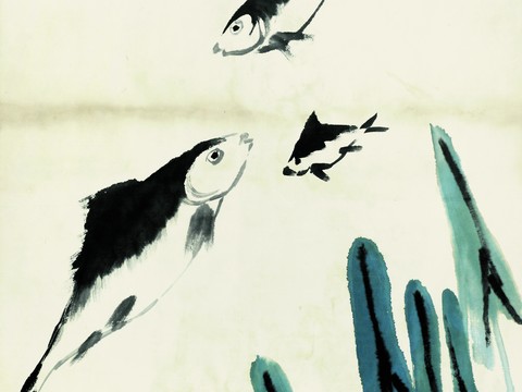 Chinese Famous Calligraphers and Painters Qi Baishi Works Traditional Chinese Painting