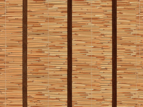 Seamless Chinese Bamboo Mat Straw Woven Rattan Woven