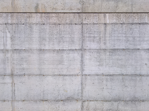 Seamless old concrete cement building exterior wall