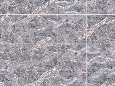 Seamless Modern Grey Marble Stone Geometric Splicing Parquet Pattern Tile Floor Tile Wall Tile