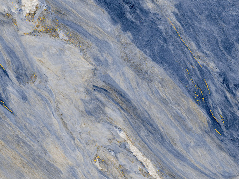 blue gold silk marble