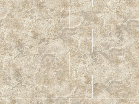 Seamless modern cream beige marble stone geometric stitching patchwork pattern tile floor tile wall tile