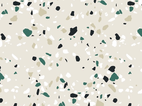 ultra-clear terrazzo