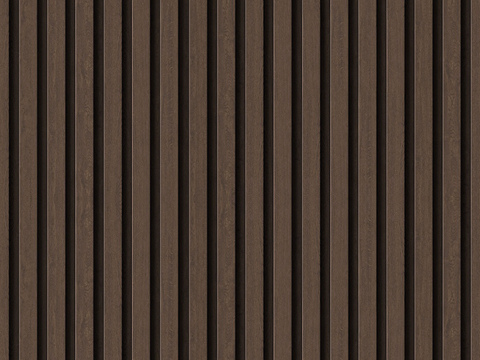 Seamless dark wall plank grille