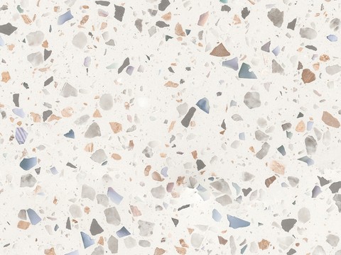 Jinyi Pottery Nordic Beige Super Clear terrazzo