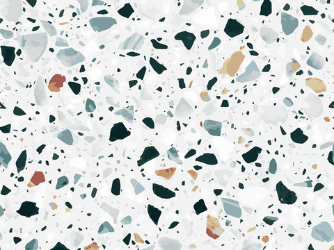 ultra-clear terrazzo