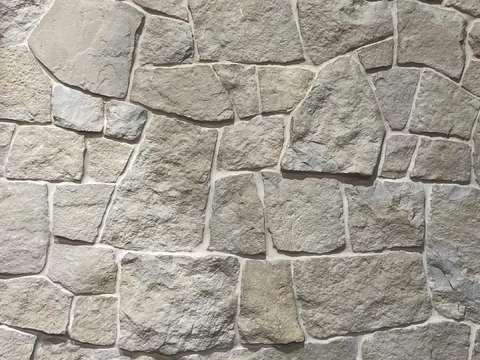 Grey culture stone wall