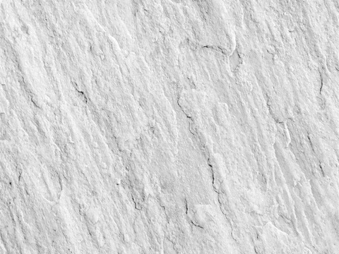 White stone skin wall