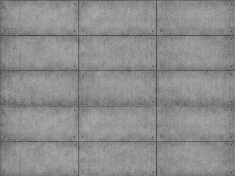 Industrial wind cement wall panel