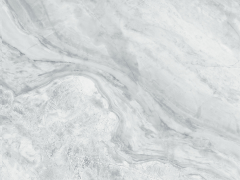 Grey super clear even-grain marble slab