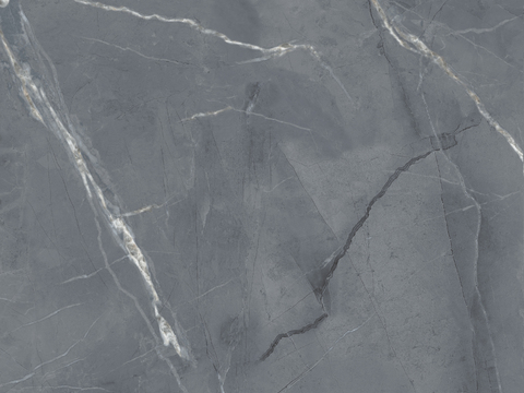 Grey super clear even-grain marble slab