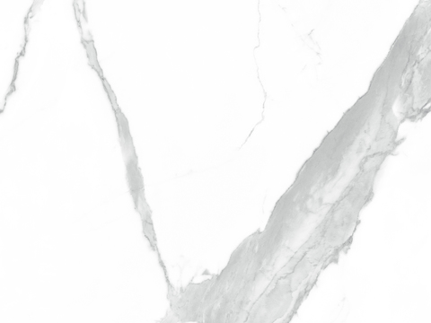 White super clear even pattern marble rock slab