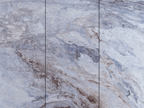 Super-clear even-grain marble slab