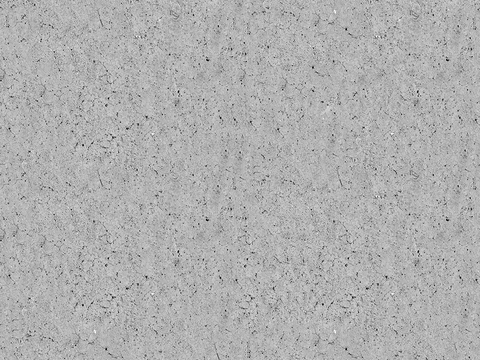 Seamless light gray concrete micro-cement wall surface