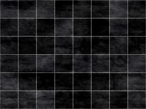 Black small square brick