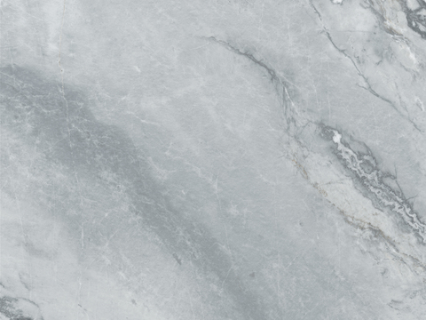 Grey super clear even-grain marble slab