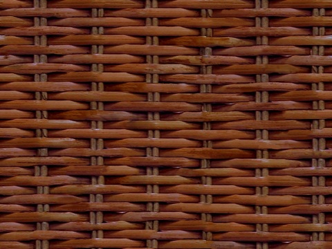 Seamless Bamboo Rattan Woven