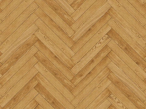 Seamless Herringbone Textured Parquet Wood Floor