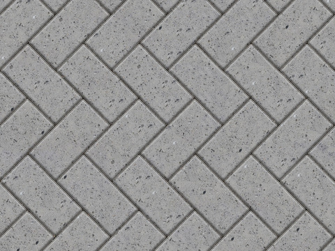 Seamless Herringbone Patchwork Floor Tile Sidewalk Road Ground Square Paving