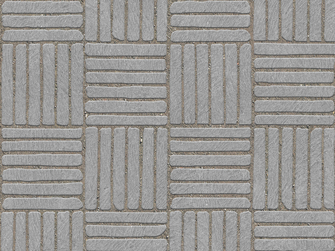 Seamless outdoor brick sidewalk road ground square brick