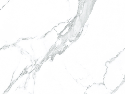 White super clear even pattern marble rock slab