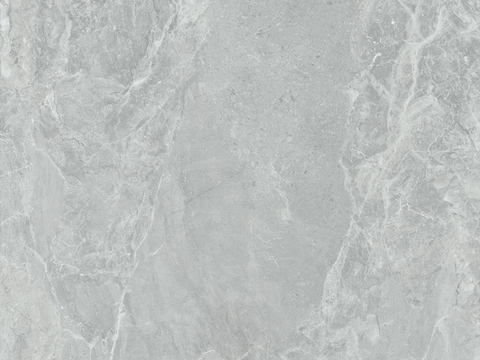 Grey Super Clear Marble Rock Slab