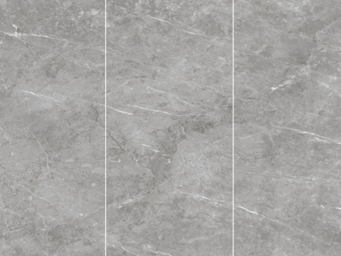 Grey super clear even-grain marble slab