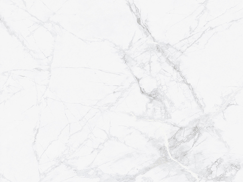 White Super Clear Marble Rock Slab