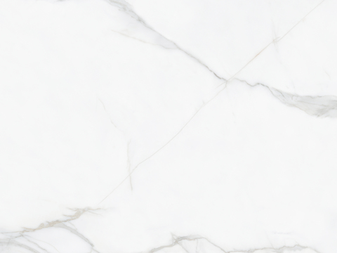 Carrara Snow Mountain White Infinite Ribbed Rock Plate Marble