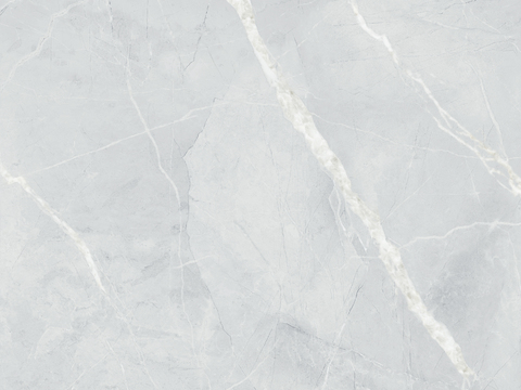 Grey super clear even-grain marble slab