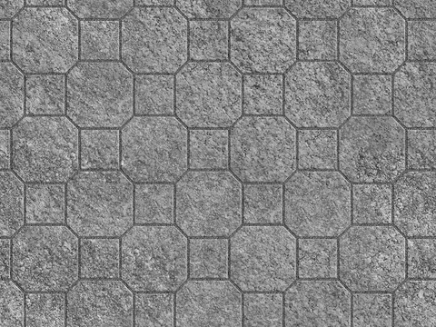 Seamless outdoor brick sidewalk road ground square brick