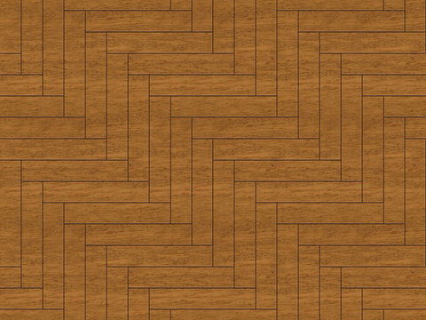 Seamless Herringbone Textured Parquet Wood Floor