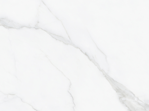 Carrara Snow Mountain White Infinite Ribbed Rock Plate Marble