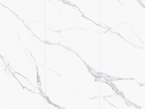 White Super Clear Marble Stone Rock Slab