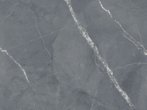 Grey super clear even-grain marble slab