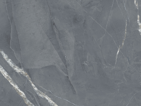 Grey super clear even-grain marble slab