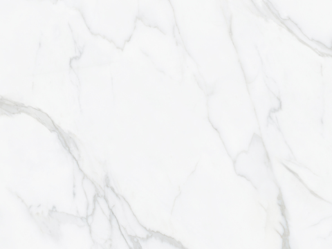 Carrara Snow Mountain White Infinite Ribbed Rock Plate Marble