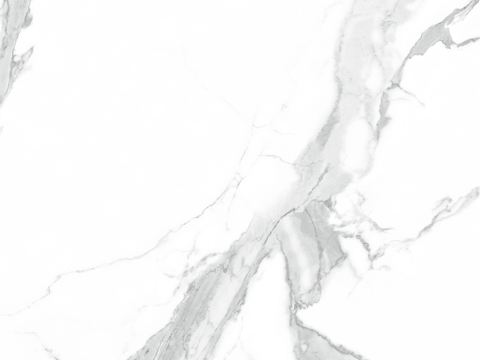 White super clear even pattern marble rock slab