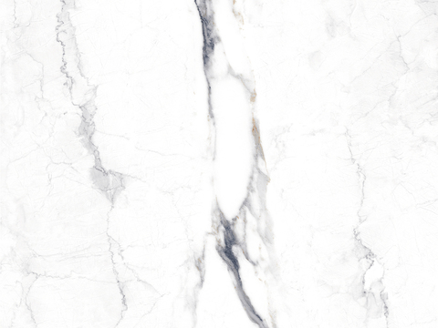 White Super Clear Marble Rock Slab