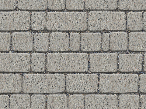 Seamless outdoor brick sidewalk road ground square brick