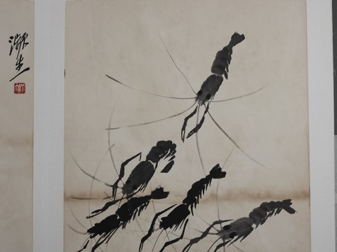 Chinese Famous Calligraphers and Painters Qi Baishi Works Traditional Chinese Painting