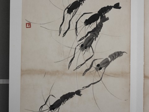 Chinese Famous Calligraphers and Painters Qi Baishi Works Traditional Chinese Painting