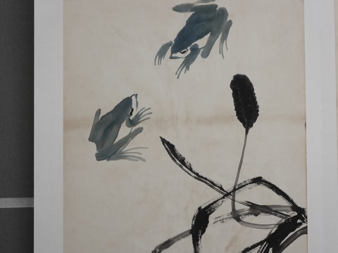 Chinese Famous Calligraphers and Painters Qi Baishi Works Traditional Chinese Painting