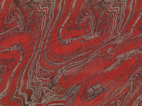 seamless red marble rock slab tile