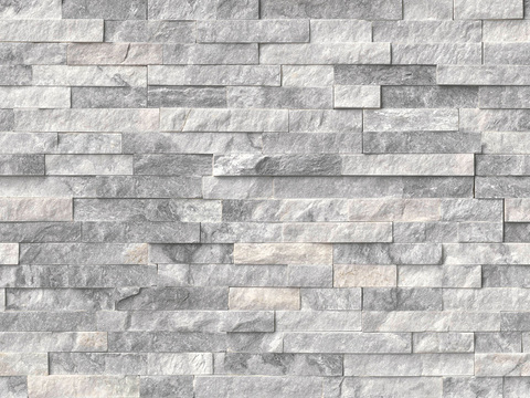 Seamless gray white culture stone marble stone mosaic wall ground