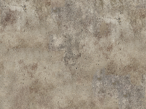 Seamless gray dirty old concrete cement wall